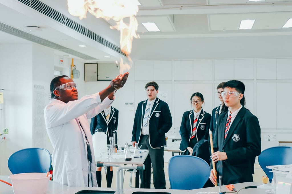 Students are encouraged to explore their passions in knowledge fields beyond the textbook. Photo: AISL Harrow Schools