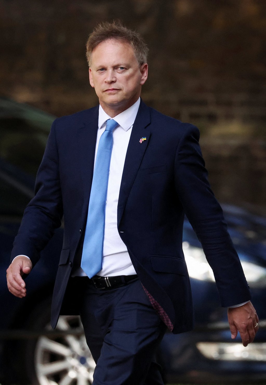 British business minister Grant Shapps. Photo: Reuters