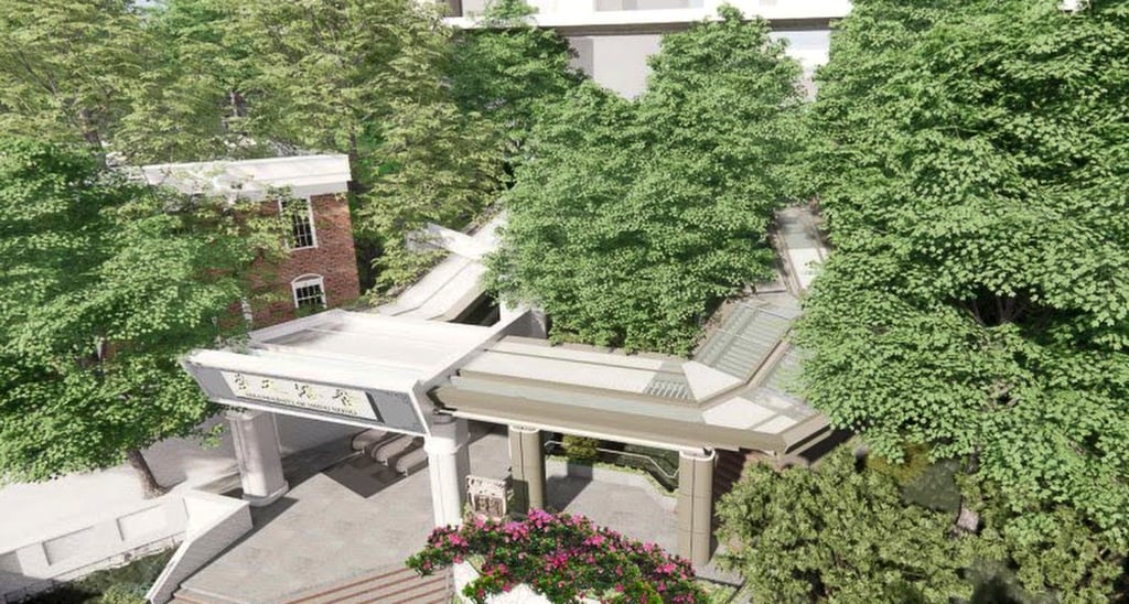 The planned redesign of the east gate features two new escalators. Photo: Handout
