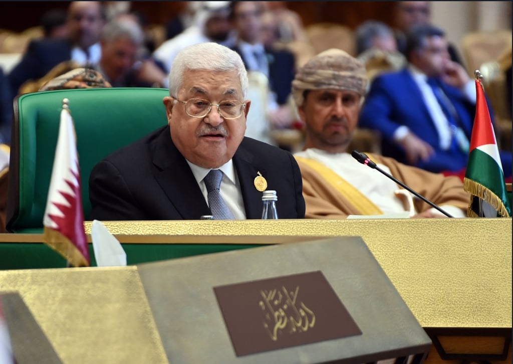 Palestinian President Mahmoud Abbas. Photo: EPA-EFE / Algerian Presidency