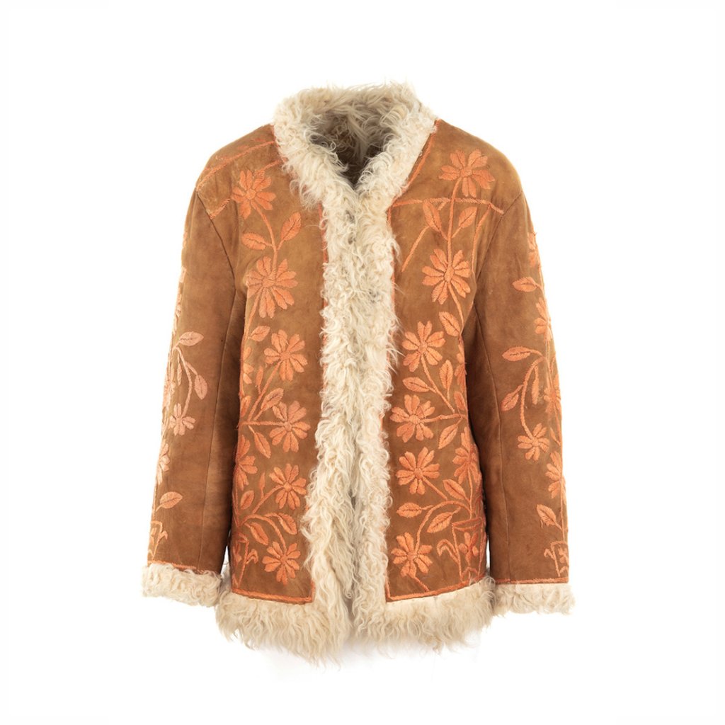 An exclusive NFT from the collection of Julian Lennon, featuring an Afghan coat worn by John Lennon on the set of The Beatles Magical Mystery Tour, that sold for US$22,400. Photo: @JuliensAuctions/ Twitter An exclusive NFT from the collection of Julian Lennon, featuring an Afghan coat worn by John Lennon on the set of The Beatles Magical Mystery Tour, that sold for US$22,400. Photo: @JuliensAuctions/ Twitter