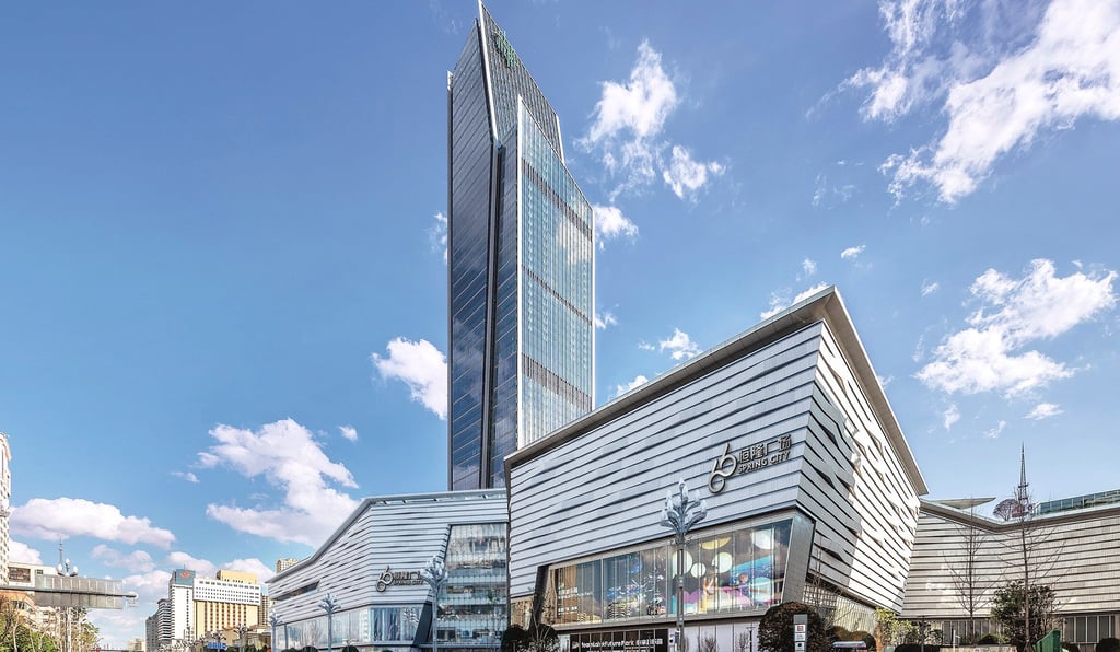 Spring City 66 in Kunming is the first commercial complex in Yunnan province to achieve net-zero carbon emissions in annual electricity consumption, and Hang Lung’s first to do so. Photo: Hang Lung Properties Spring City 66 in Kunming is the first commercial complex in Yunnan province to achieve net-zero carbon emissions in annual electricity consumption, and Hang Lung’s first to do so. Photo: Hang Lung Properties