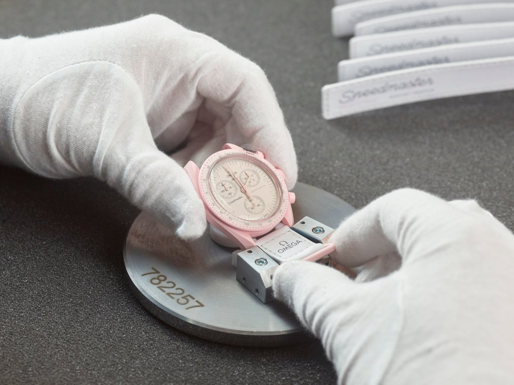 The MoonSwatch Collection has 11 models named after different objects in the solar system.