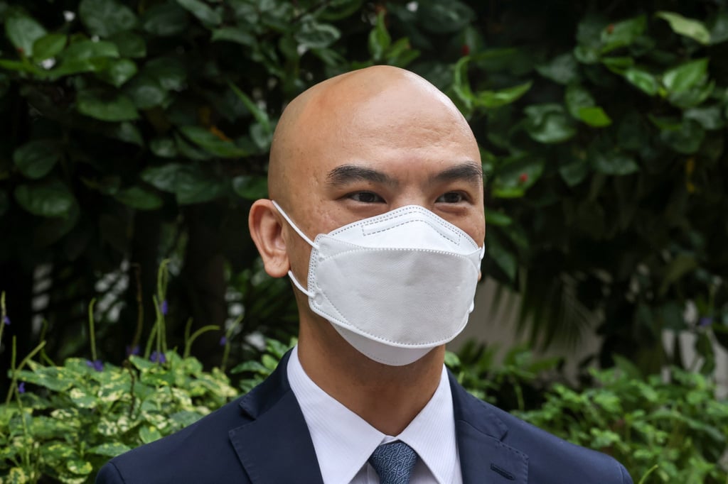 Joe Au Yeung says he wants his son to have the freedom to develop his hobbies. Photo: Jonathan Wong