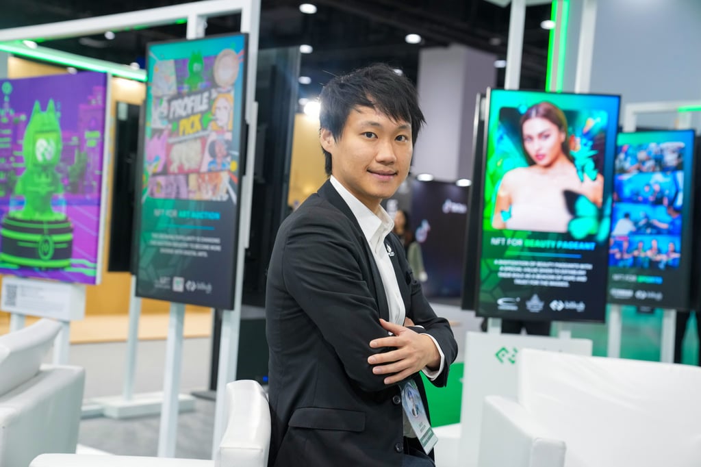 Jirayut Srupsrisopa, founder and CEO of Bitkub Capital Group. Photo: Sam Tsang