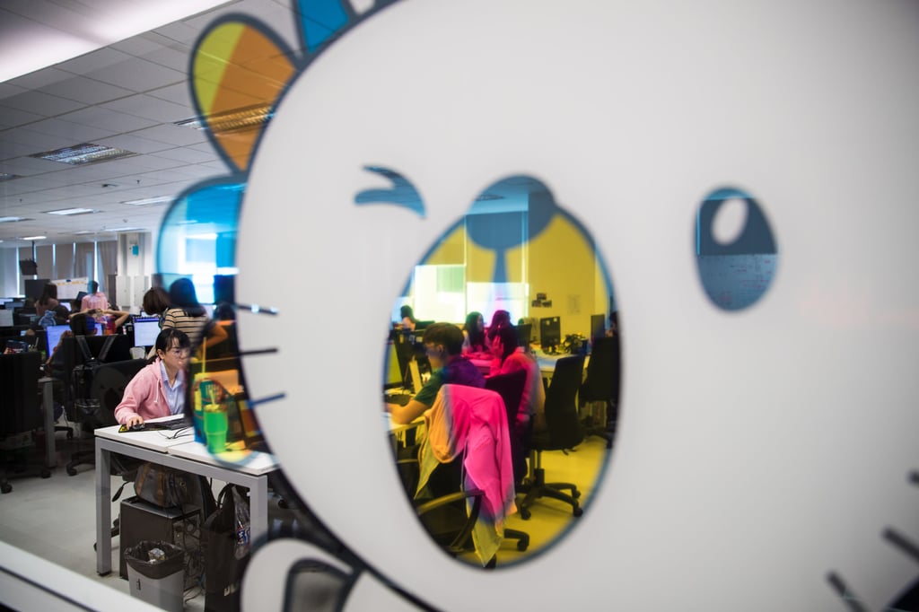 Lazada staff at an office in Bangkok in October 2019. Other than Thailand, Lazada also operates in Malaysia, Singapore, the Philippines and Vietnam. Photo: Xinhua