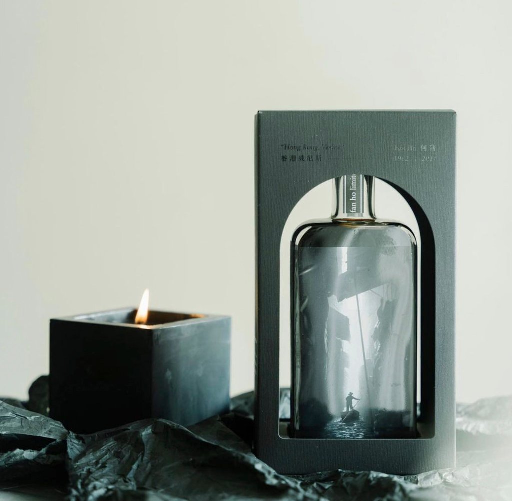 Fan Ho’s “Hong Kong Venice, 1962 2011” appears on the bottle of Perfume Trees’ new coffee liqueur. Photo: Instagram / @perfumetreesgin_hk