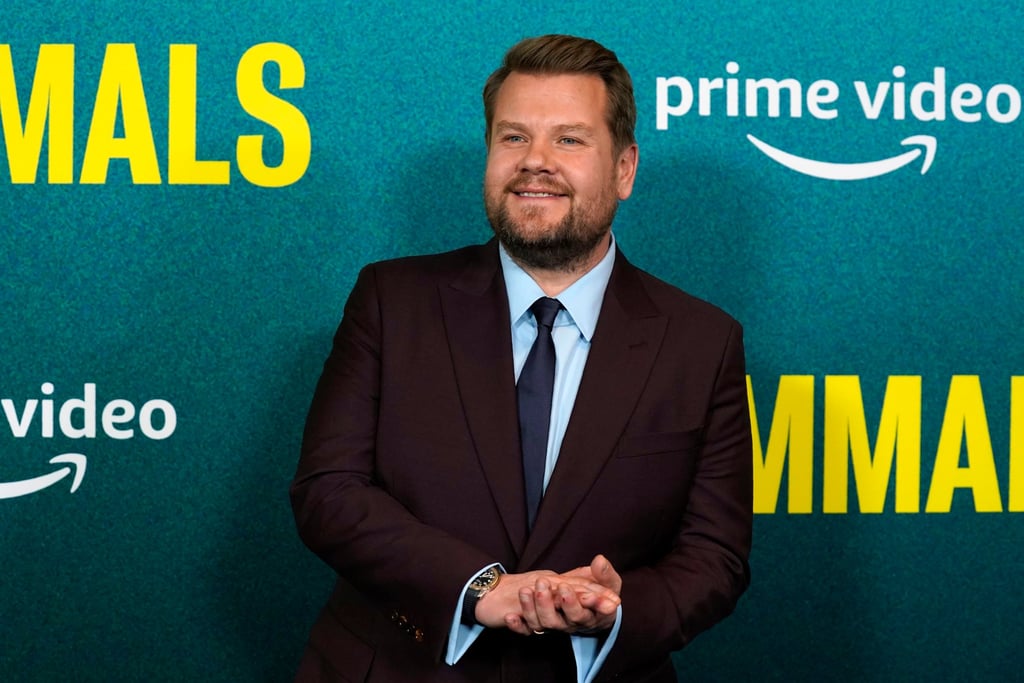 James Corden, the star of Mammals, poses at the premiere of the Amazon Prime Video series, on November 2, in West Hollywood, California. Photo: AP