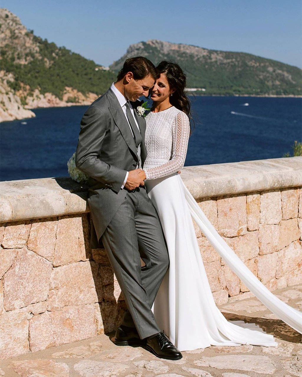Rafael Nadal married Maria Perelló in 2020 – and the couple’s Henry Jacques perfumes are complementary in their ingredients. Photo: @usopen/Instagram Rafael Nadal married Maria Perelló in 2020 – and the couple’s Henry Jacques perfumes are complementary in their ingredients. Photo: @usopen/Instagram