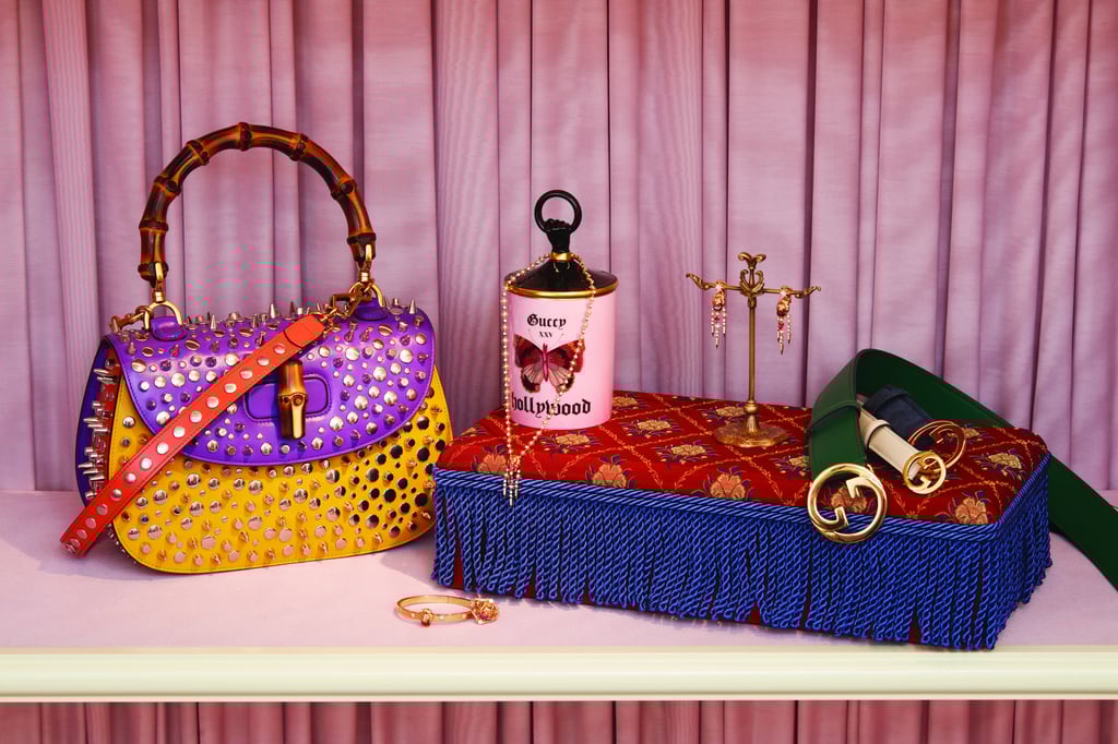 Lion Head necklace; Lion Head earrings; Lion Head bracelet. All in 18k yellow gold with pink tourmalines and diamonds.