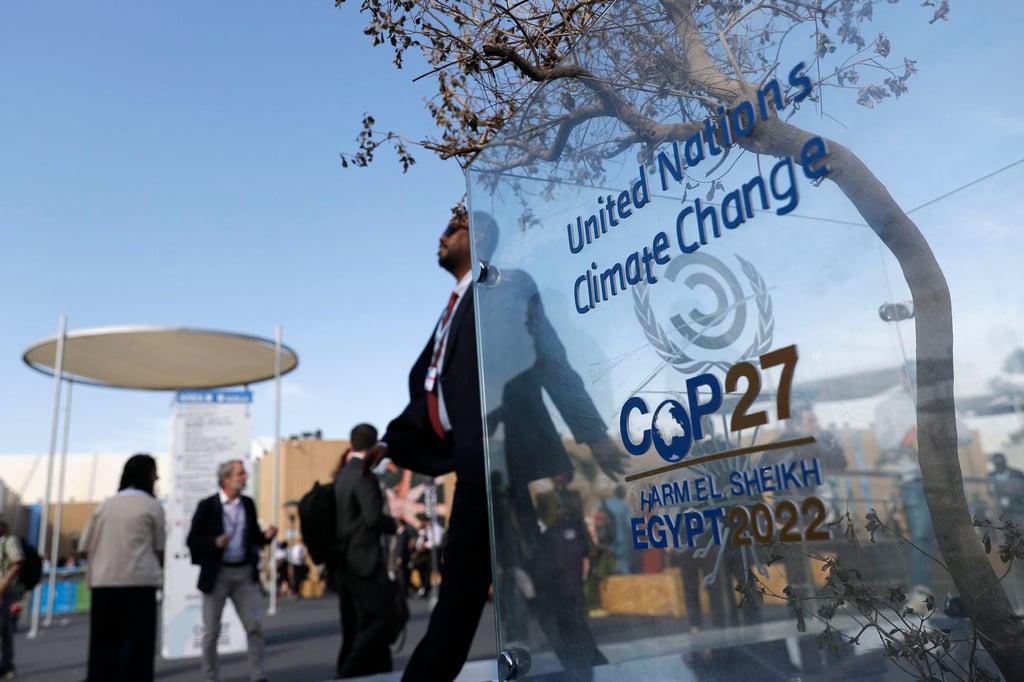 The 2022 United Nations Climate Change Conference was held in November, at the Sharm el-Sheikh International Convention Centre, in Egypt. Photo: AFP