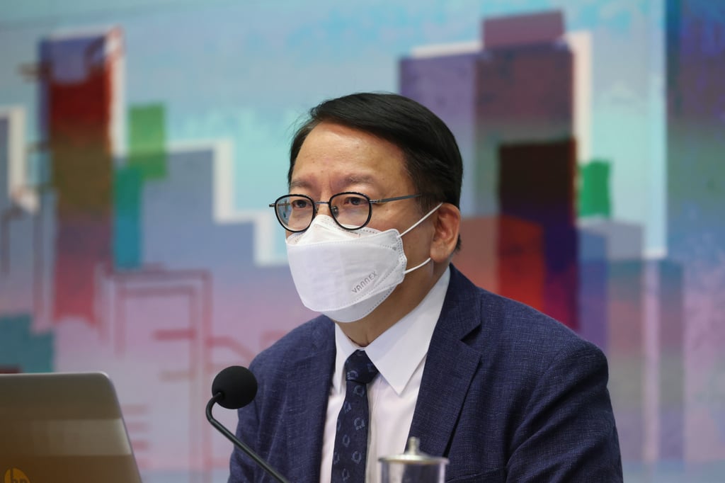 Chief Secretary Eric Chan. Photo: Dickson Lee