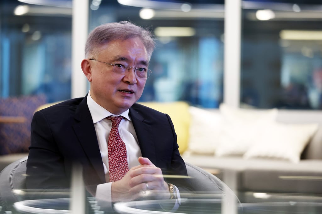 Andrew Young, associate director of Innovation at Sino Group, photographed in Central on November 23, 2022. Photo: SCMP / Yik Yeung-man