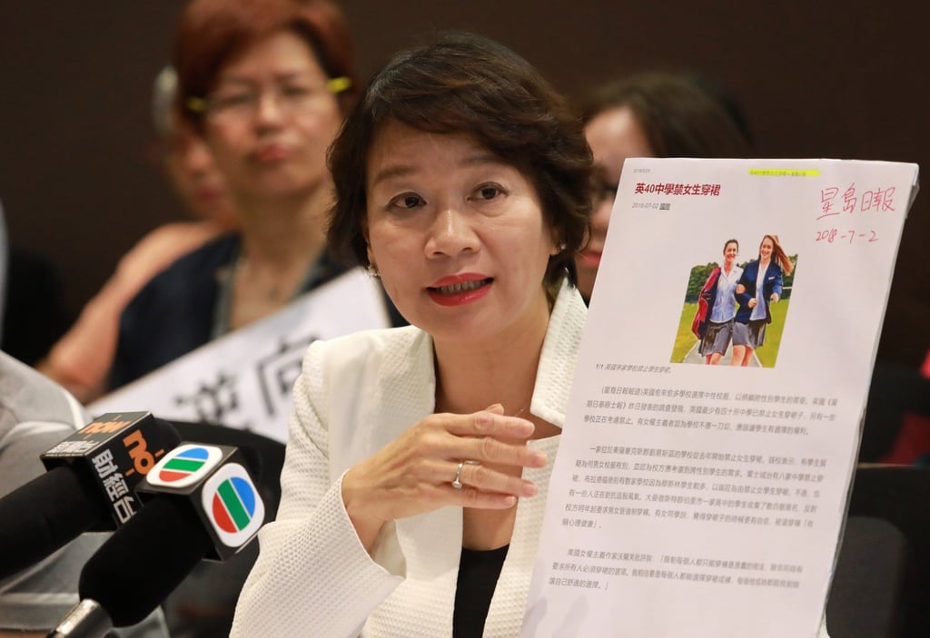 Basic Law Committee member and lawmaker Priscilla Leung. Photo: May Tse