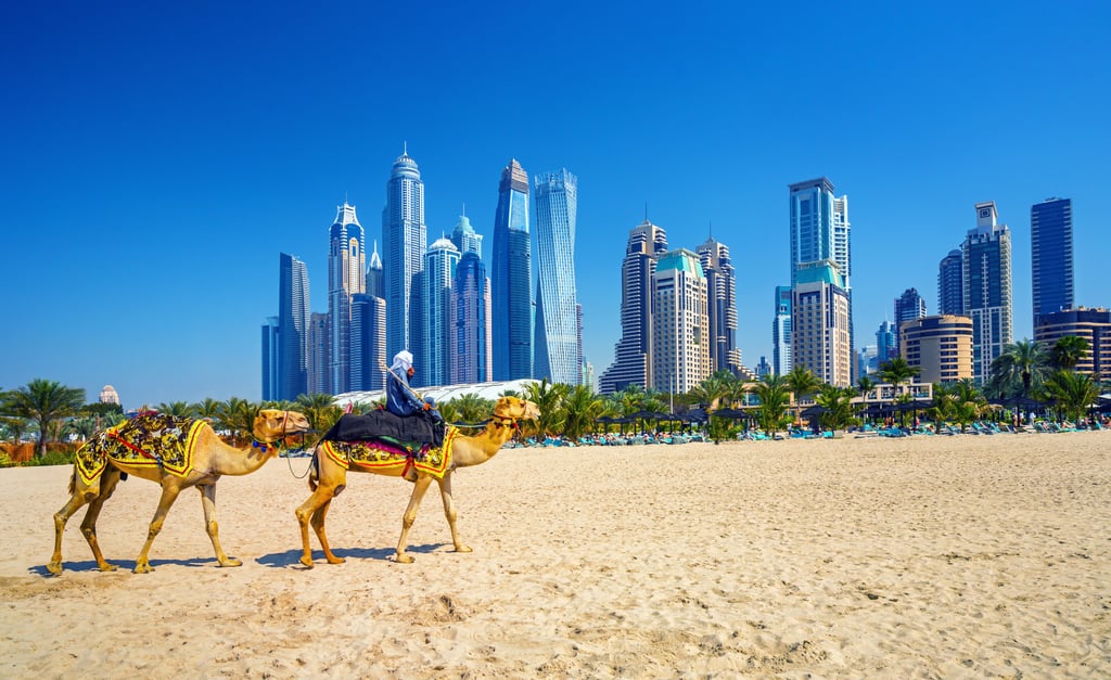 Dubai’s Jumeirah Beach in the United Arab Emirates, which was one of the Middle Eastern nations involved in trade with China last year worth up to US$330 billion. Photo: Shutterstock