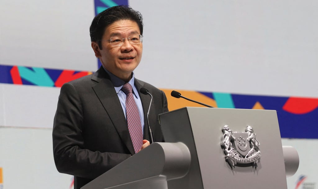Singapore’s Deputy PM and Minister for Finance Lawrence Wong. Photo: Reuters