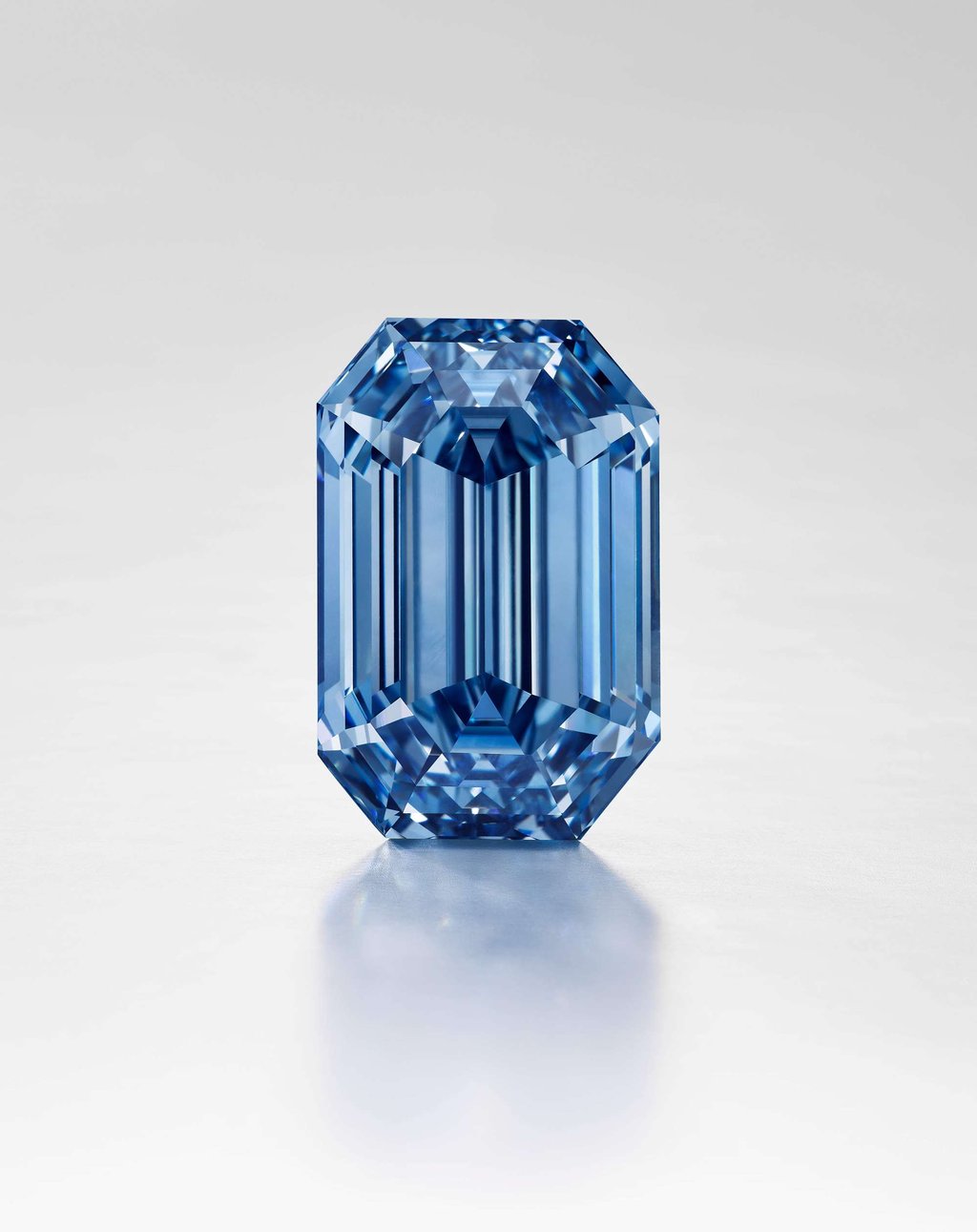 The De Beers Cullinan Blue Diamond fetched a staggering HK$451 million at auction in early 2022. Photo: Sotheby’s