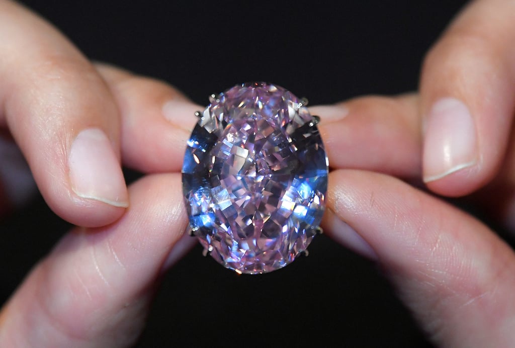 The Pink Star, which went under the hammer in 2017, held the previous record for the highest price for a diamond of any colour. Photo: Reuters