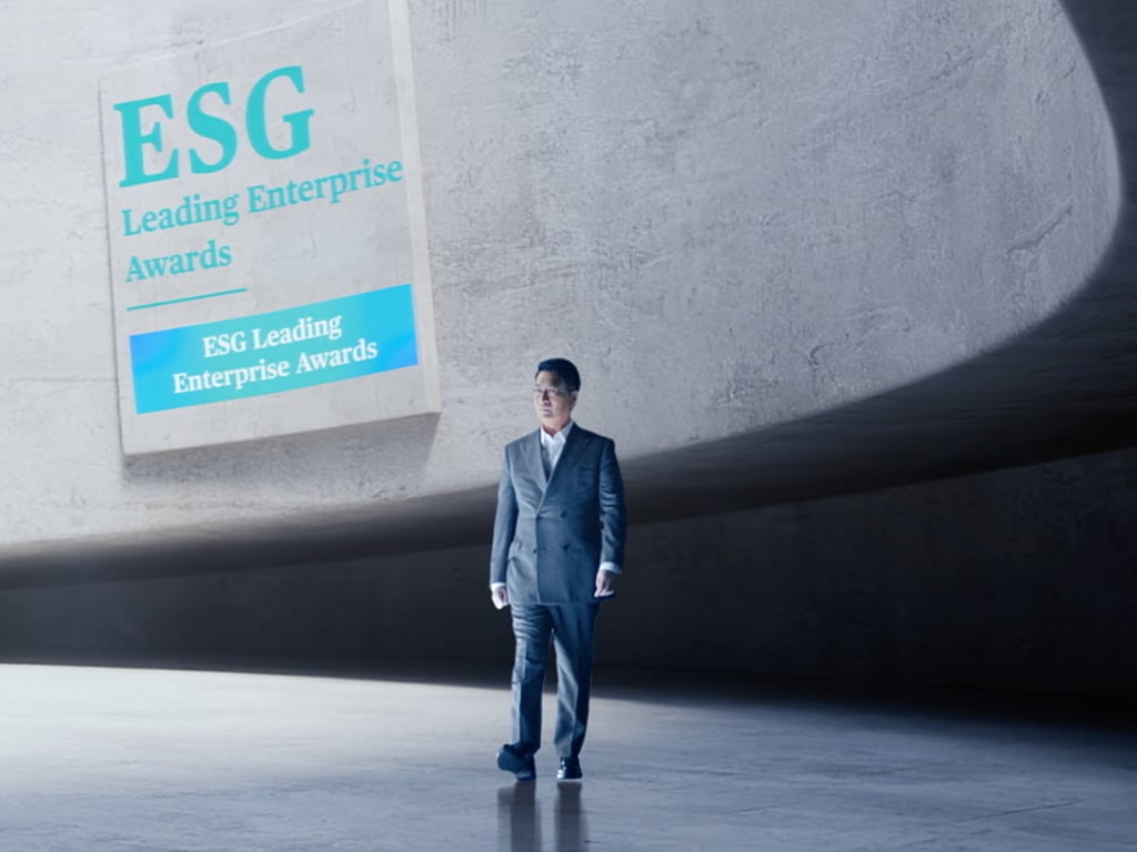 In Henderson Land’s new corporate video, co-chairman Martin Lee Ka-shing highlights a blueprint for future generations, including its commitment to sustainable living. Photo: Henderson Land