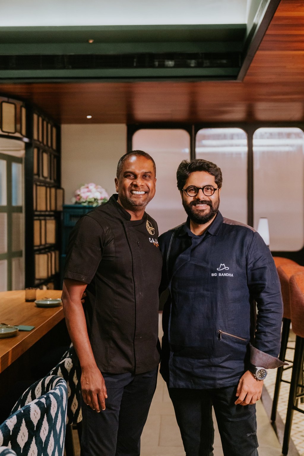 Sashi Cheliah (left) and business partner Manoj Padmanabhan at Pandan Club. Photo: Pandan Club Sashi Cheliah (left) and business partner Manoj Padmanabhan at Pandan Club. Photo: Pandan Club