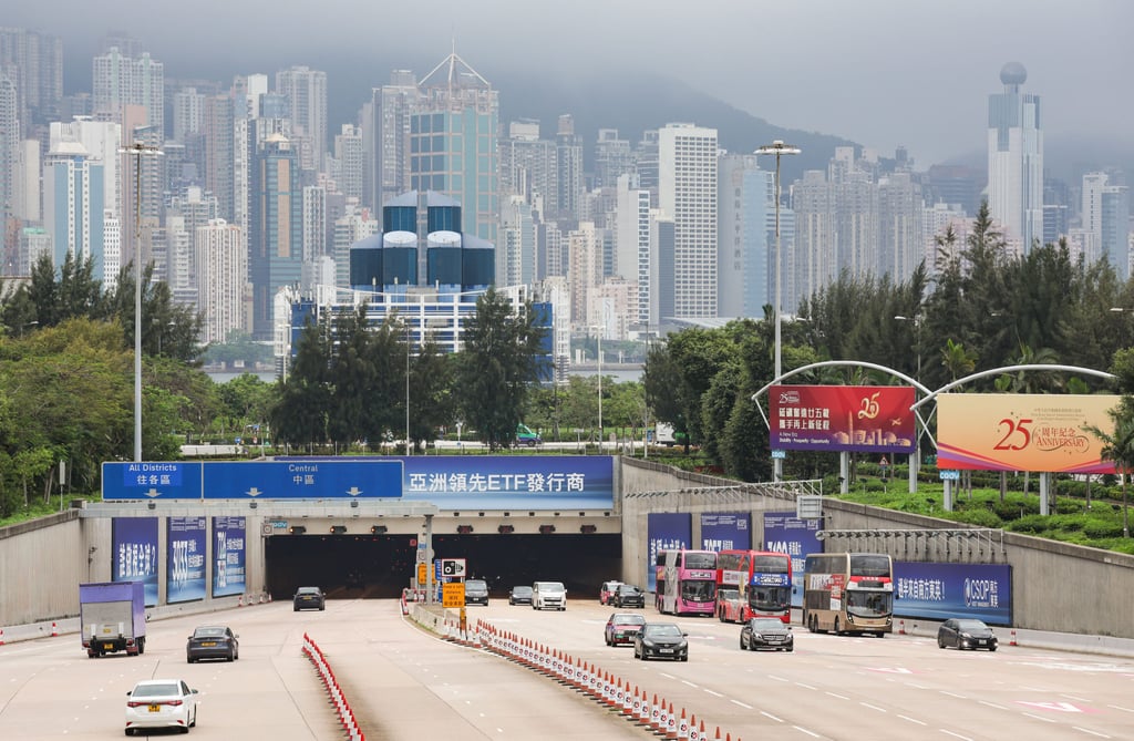 The Western Harbour Tunnel on the West Kowloon side. Photo: Yik Yeung-man