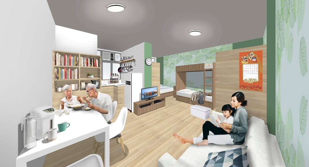 The initial design of “light public housing”. Photo: Facebook The initial design of “light public housing”. Photo: Facebook