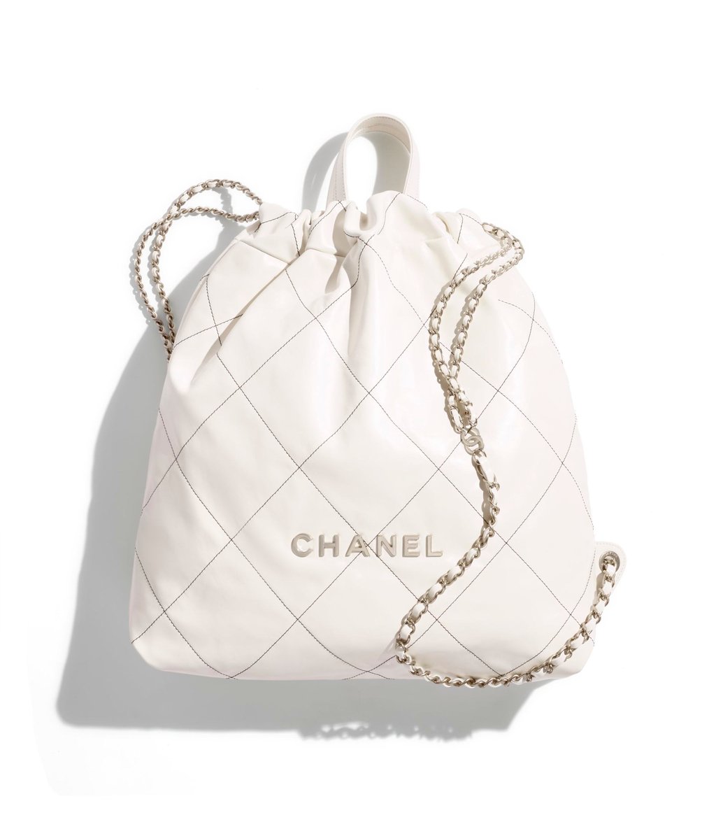 A Chanel bag from the cruise 2023 collection. Chanel offers a restoration service for goods one year after purchasing.