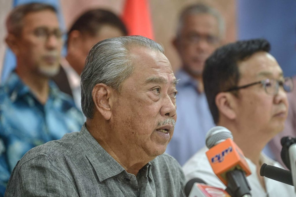 Former leader Muhyiddin Yassin said the outcome of two by-elections held on Wednesday was proof enough that the public did not approve of Anwar’s move to form a partnership between his Pakatan Harapan coalition and the former ruling Barisan Nasional alliance. Photo: AFP Former leader Muhyiddin Yassin said the outcome of two by-elections held on Wednesday was proof enough that the public did not approve of Anwar’s move to form a partnership between his Pakatan Harapan coalition and the former ruling Barisan Nasional alliance. Photo: AFP