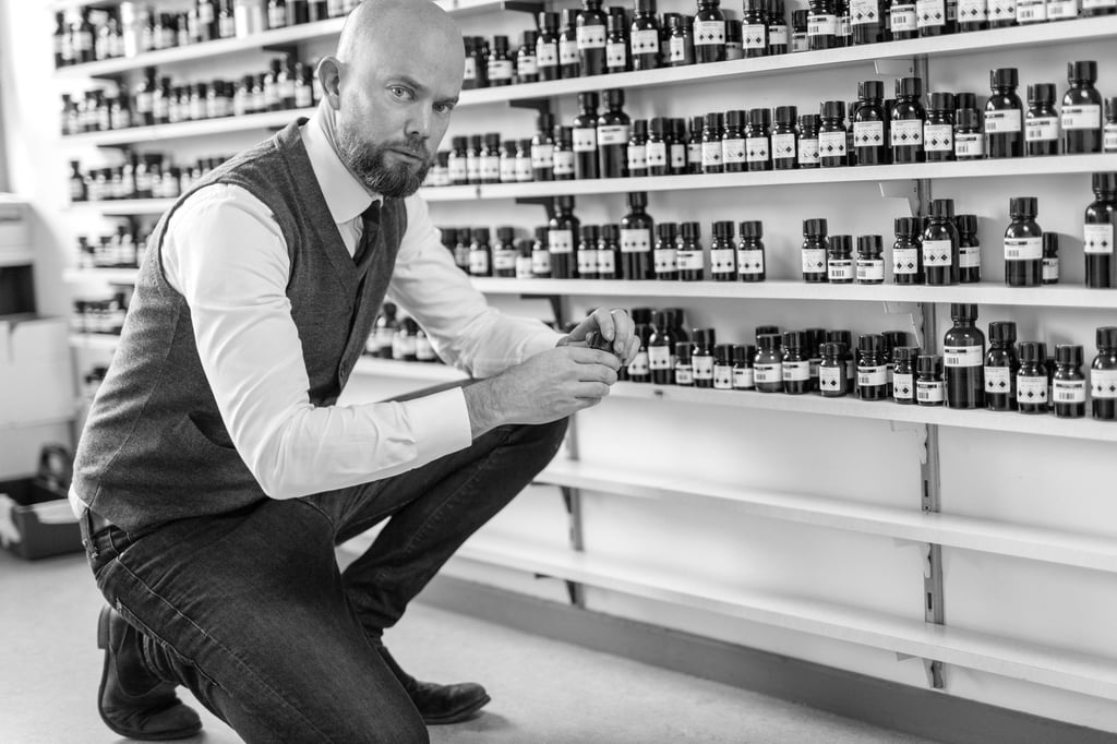 Alexander Lauber is the creative director of Viennese niche perfume house WienerBlut. Photo: Oliver Rehbinder/WienerBlut 2022 Alexander Lauber is the creative director of Viennese niche perfume house WienerBlut. Photo: Oliver Rehbinder/WienerBlut 2022