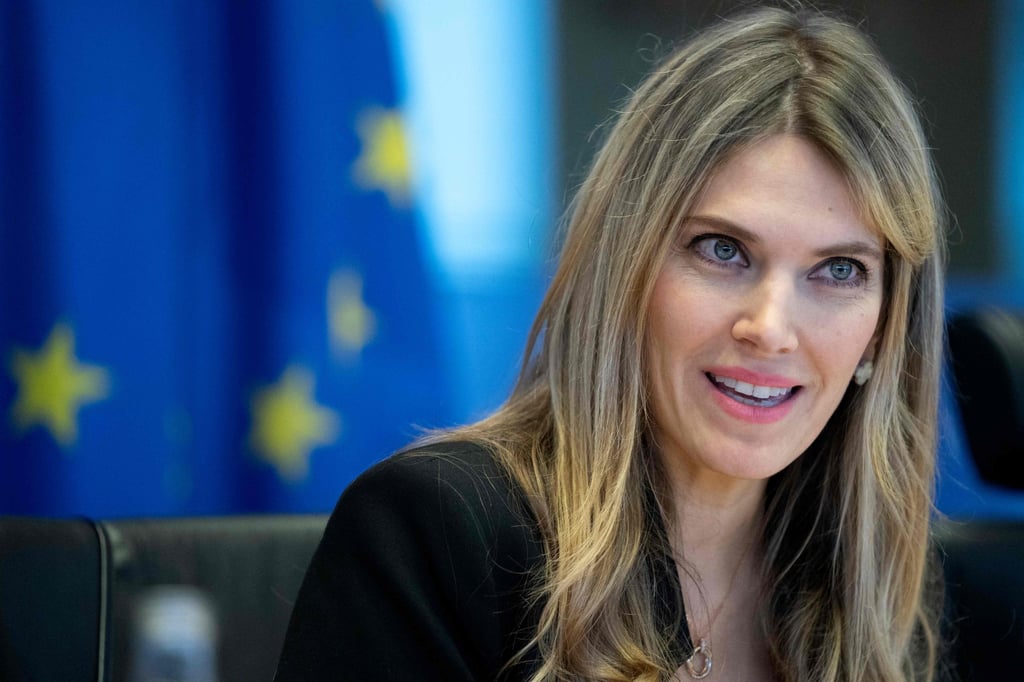 Belgian police arrested Greek socialist MEP Eva Kaili and four other suspects in connection with an investigation into corruption implicating World Cup hosts Qatar, the prosecutors office said. Photo: AFP