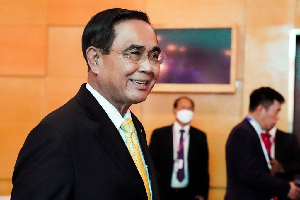 Thailand’s Prime Minister Prayuth Chan-ocha at an Asean meeting in Cambodia on November 11. Leaders from eight of the 10 Asean member states will attend the EU summit on Wednesday. Photo: Reuters