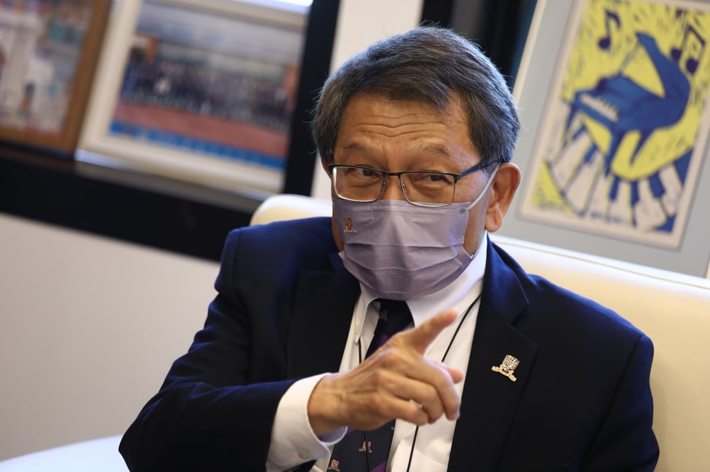 Chinese University president Rocky Tuan. Photo: Jonathan Wong Chinese University president Rocky Tuan. Photo: Jonathan Wong