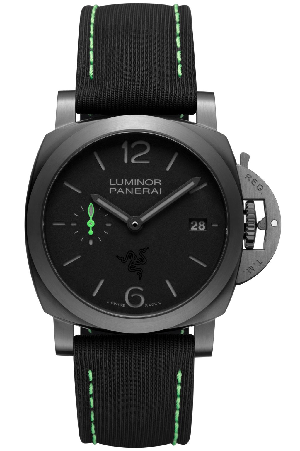 Panerai X Razer Luminor Quaranta Special Edition