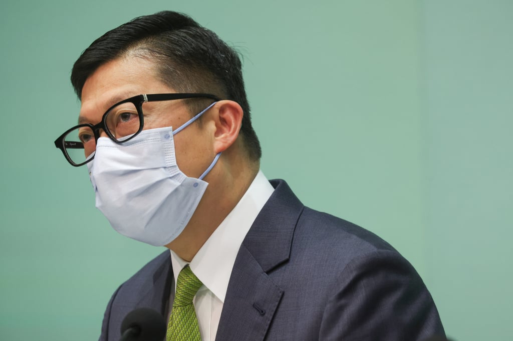 Secretary for Security Chris Tang. Photo: Edmond So