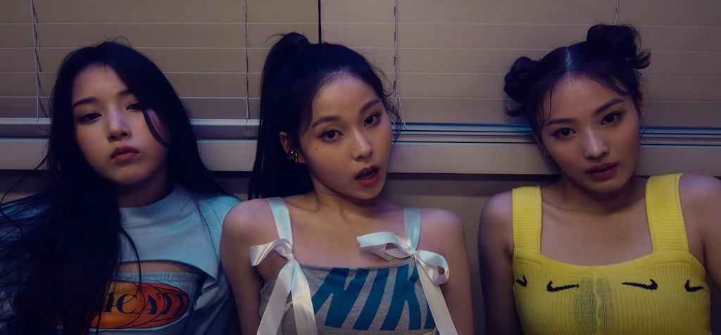 Jiwoo, Kyujin and Jinni‘s dance cover video before their debut received a lot of attention. Photo: JYP Jiwoo, Kyujin and Jinni‘s dance cover video before their debut received a lot of attention. Photo: JYP
