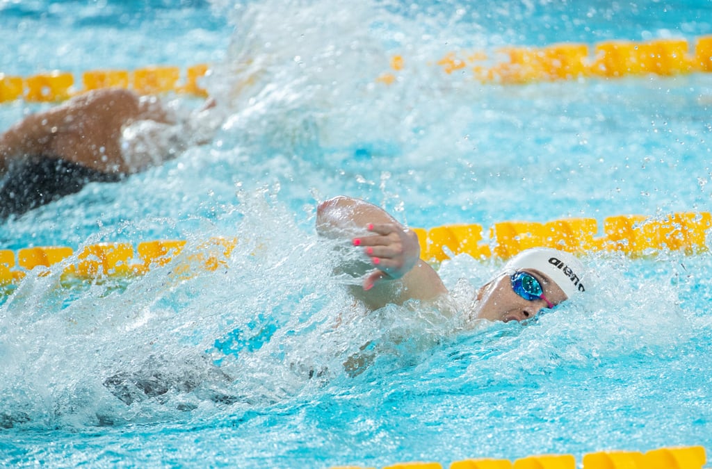 Siobhan Haughey targeted success in Melbourne after missing the long course event through injury. Photo: Xinhua