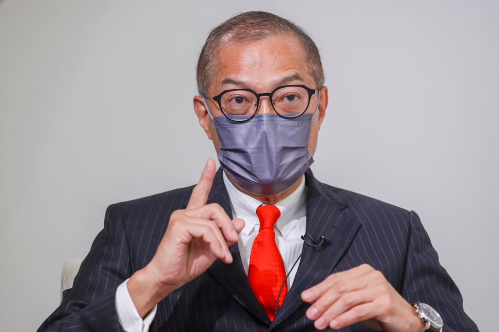 Health minister Lo Chung-mau. Photo: Nora Tam