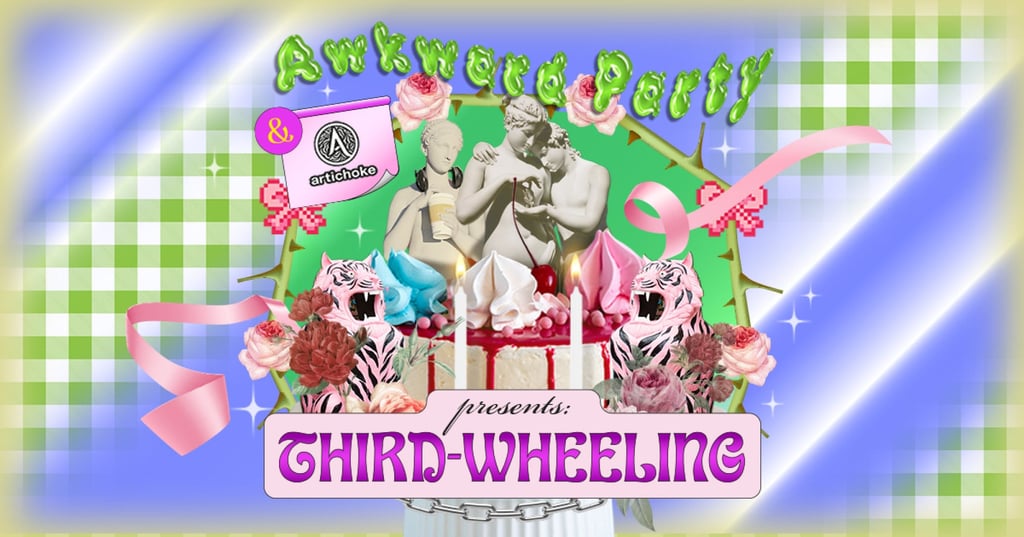 Foodies can savour a two-day interactive dining experience, Third-Wheeling, which will include a floor-to-ceiling art installation, at the Middle Eastern restaurant, Artichoke, during Singapore Art Week. Photo: Awkward Party Foodies can savour a two-day interactive dining experience, Third-Wheeling, which will include a floor-to-ceiling art installation, at the Middle Eastern restaurant, Artichoke, during Singapore Art Week. Photo: Awkward Party