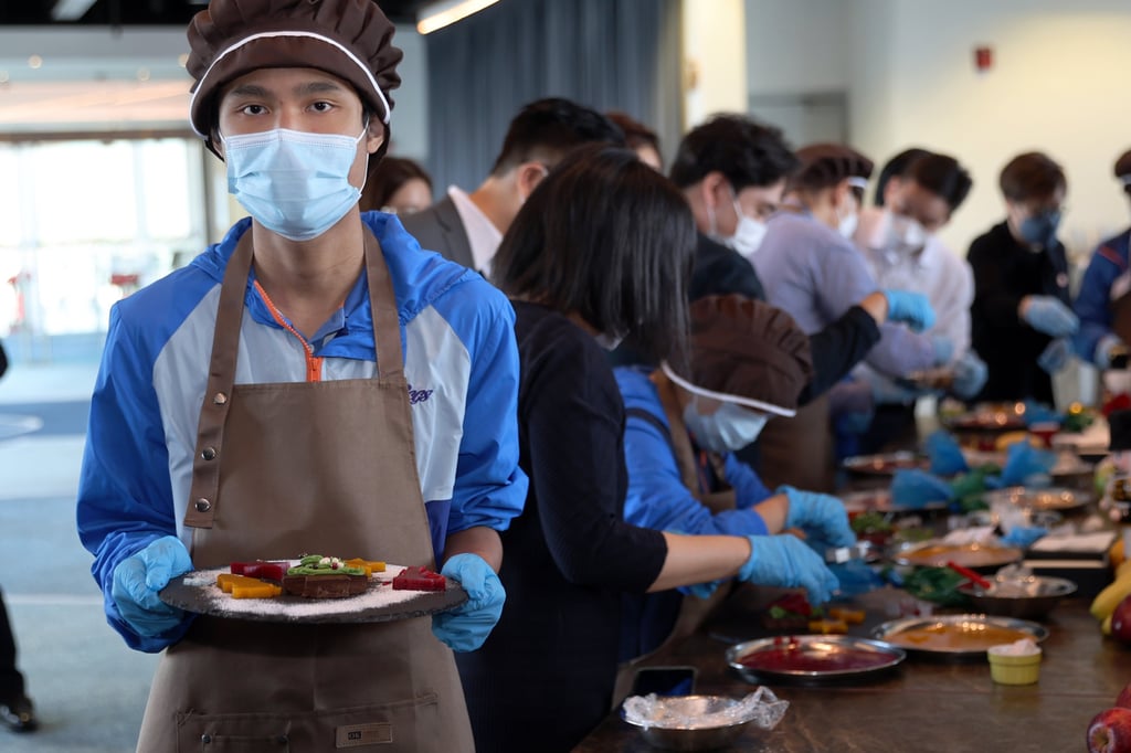 Nina Hospitality Group put on a memorable Christmas experience for the students. Photo: Edmond So Nina Hospitality Group put on a memorable Christmas experience for the students. Photo: Edmond So