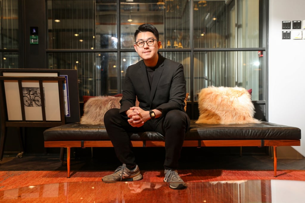 Lucas Cheung from 26 Hz once pretended to be a jobseeker and came clean at interviews to try and win clients. Photo: Xiaomei Chen