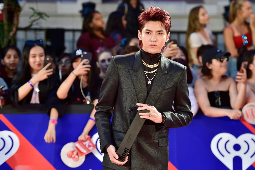 Singer Kris Wu celebrates his award for Fan Fave New Artist on the red carpet at the iHeartRadio MMVAs in Toronto, in August 2018. Photo: AP Singer Kris Wu celebrates his award for Fan Fave New Artist on the red carpet at the iHeartRadio MMVAs in Toronto, in August 2018. Photo: AP