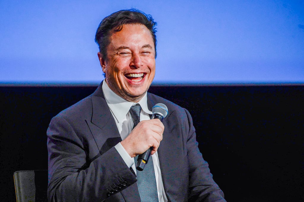 Elon Musk smiles as he addresses guests at the Offshore Northern Seas meeting in Stavanger, Norway, on August 29. Photo: TNS Elon Musk smiles as he addresses guests at the Offshore Northern Seas meeting in Stavanger, Norway, on August 29. Photo: TNS