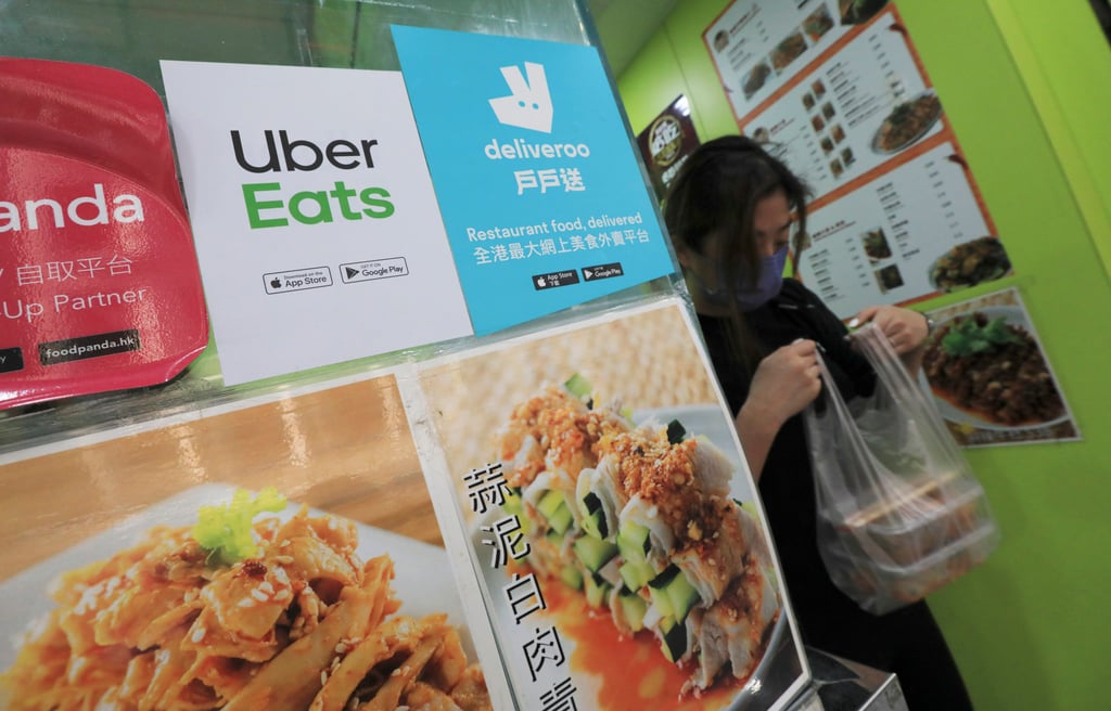 Buying takeaway meals directly from restaurants rather than through third-party delivery apps was a way to help them during the pandemic. Photo: Felix Wong Buying takeaway meals directly from restaurants rather than through third-party delivery apps was a way to help them during the pandemic. Photo: Felix Wong