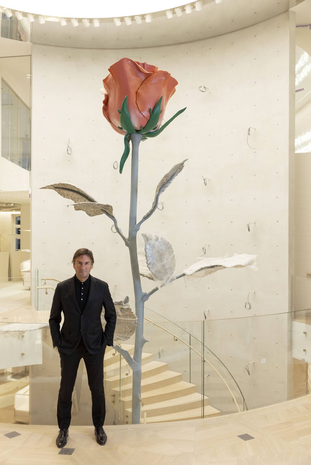 Dior CEO Pietro Beccari at 30 Avenue Montaigne in Paris. Photo: Brigitte Lacombe Dior CEO Pietro Beccari at 30 Avenue Montaigne in Paris. Photo: Brigitte Lacombe