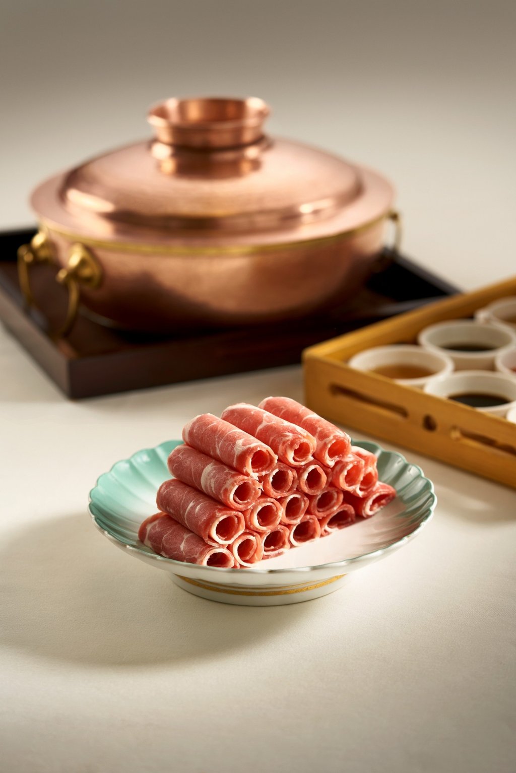 Mutton hotpot, also known as shuan yang rou, is a signature at Dong Lai Shun. Photo: Dong Lai Shun