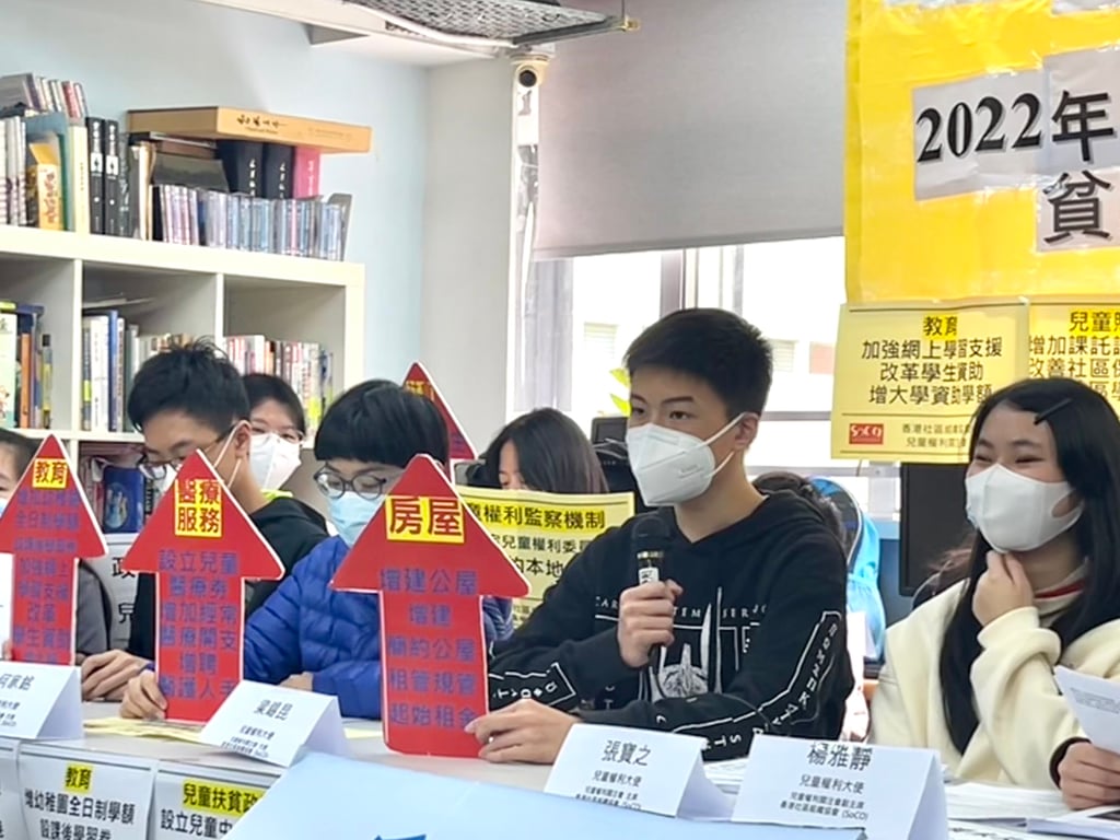 Jimmy Liang (centre) and his family have waited to go into public housing for almost a decade. Photo: Emily Hung Jimmy Liang (centre) and his family have waited to go into public housing for almost a decade. Photo: Emily Hung