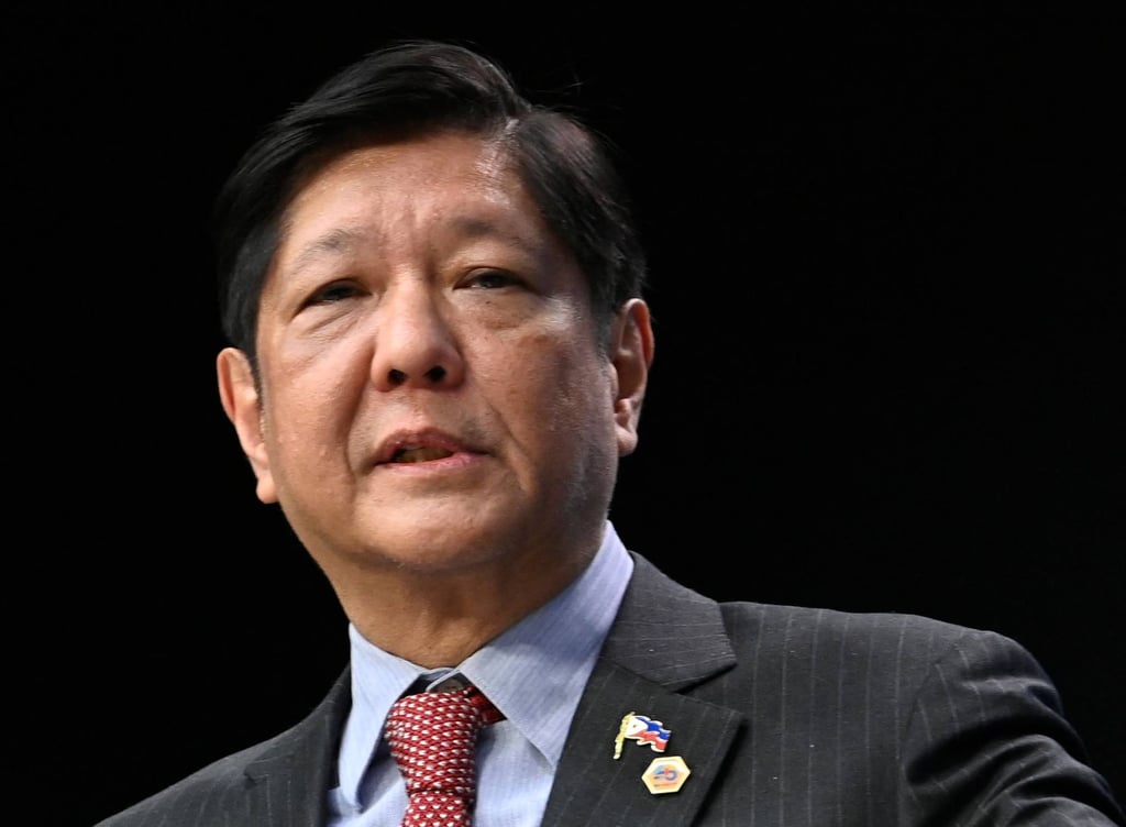 Philippine President Ferdinand Marcos Jnr will be in China for a three-day visit. Photo: AFP Philippine President Ferdinand Marcos Jnr will be in China for a three-day visit. Photo: AFP