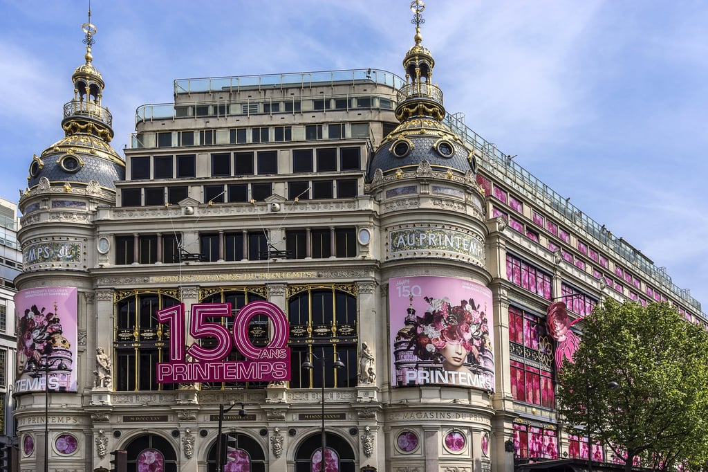 Printemps in Paris was founded in 1865. Photo: Shutterstock Printemps in Paris was founded in 1865. Photo: Shutterstock