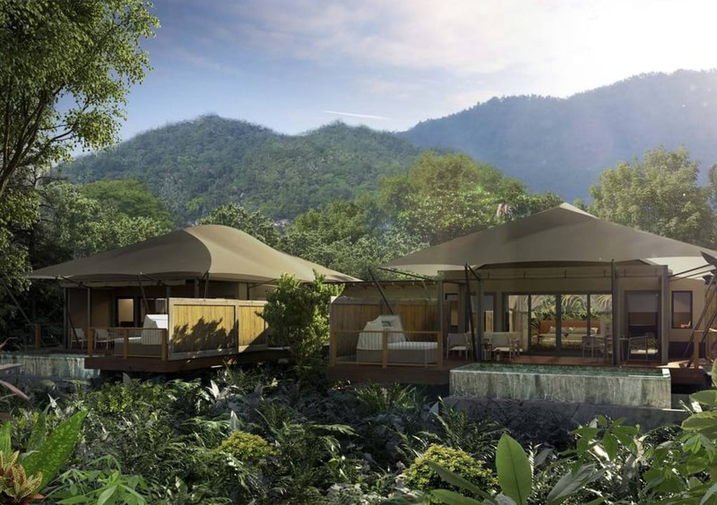 The Nayara Springs Tented Camp in Costa Rica’s Arenal Volcano region. Photo: Nayara Tented Camp