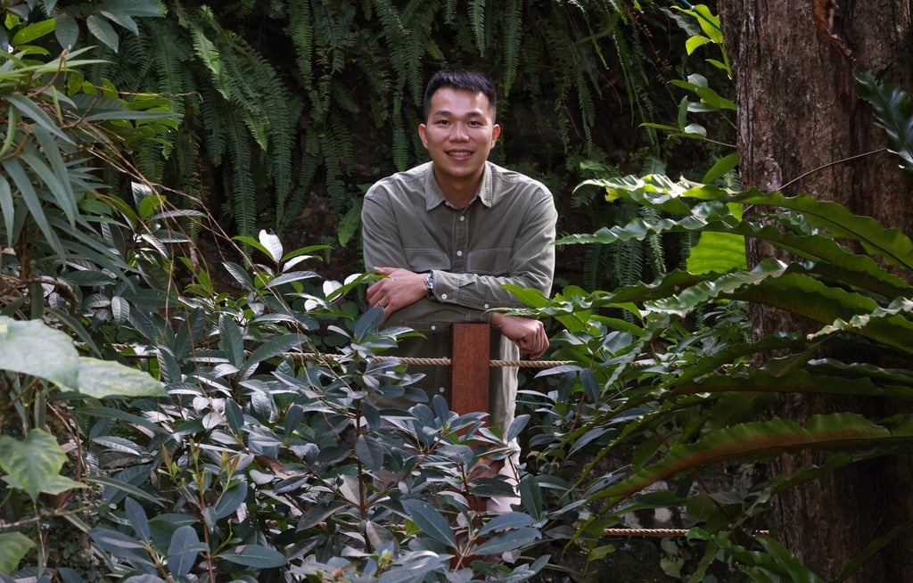 Yang Jianhuan, a senior conservation officer at the Kadoorie Conservation China Department. Photo: Jonathan Wong